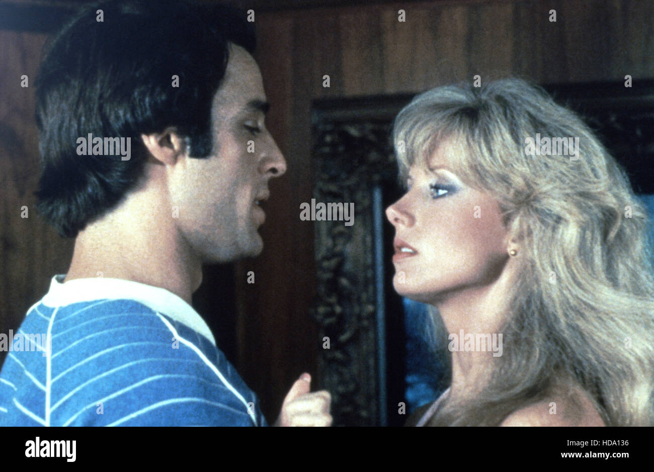 FLAMINGO ROAD, (from left): Joe Penny, Morgan Fairchild, 'The Hostages ...