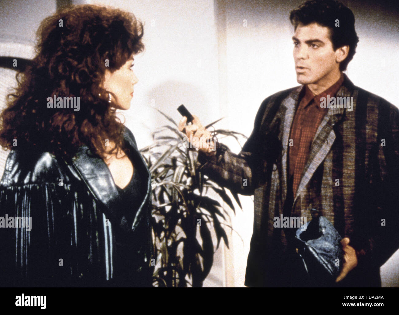 HUNTER, (from left): Stepfanie Kramer, George Clooney, 'Double Exposure ...