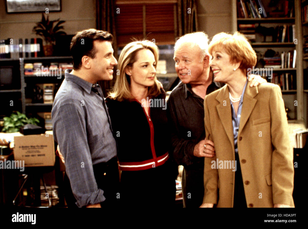 MAD ABOUT YOU, Paul Reiser, Helen Hunt, Carroll O'Connor, Carol