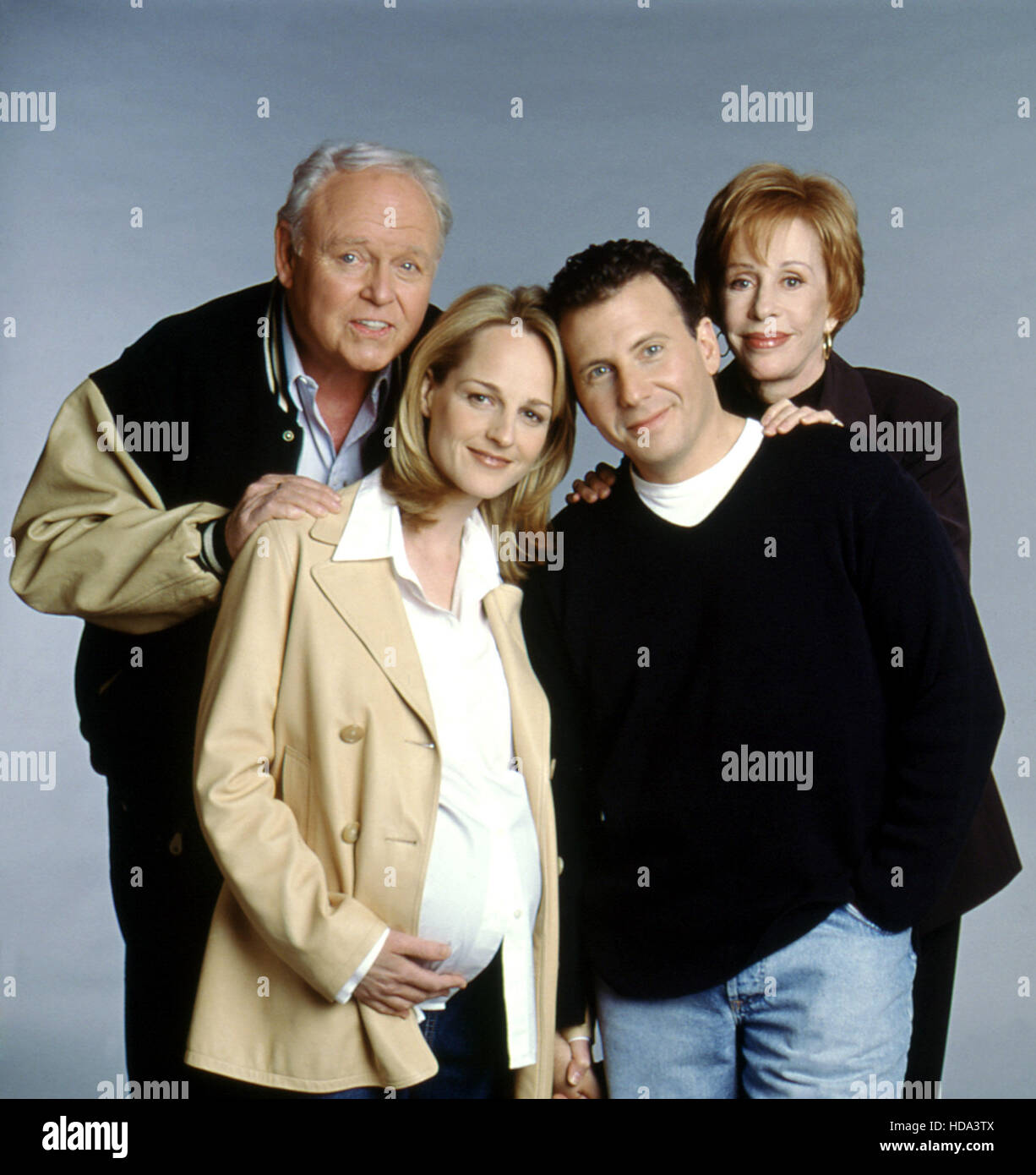 MAD ABOUT YOU, Carroll O'Connor, Helen Hunt, Paul Reiser, Carol