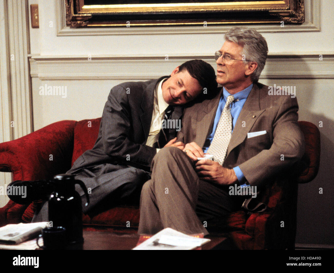 SPIN CITY, Michael J. Fox, Barry Bostwick. ‘Rebel Without A Chair
