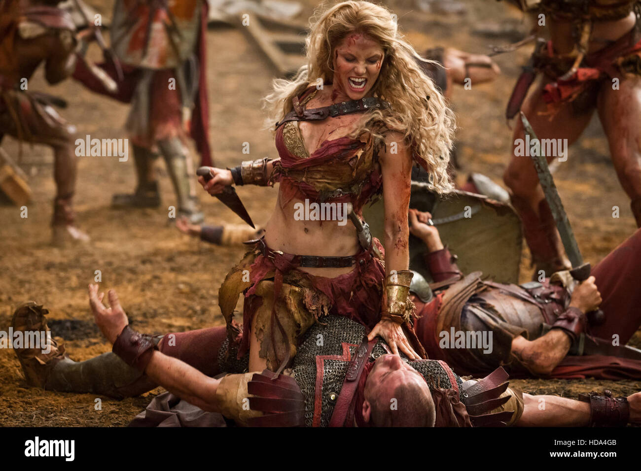 SPARTACUS: WAR OF THE DAMNED, Ellen Hollman in 'Enemies of Rome' (Season 3,  Episode 1, aired January 25, 2013), 2010-, ph: Matt Stock Photo - Alamy