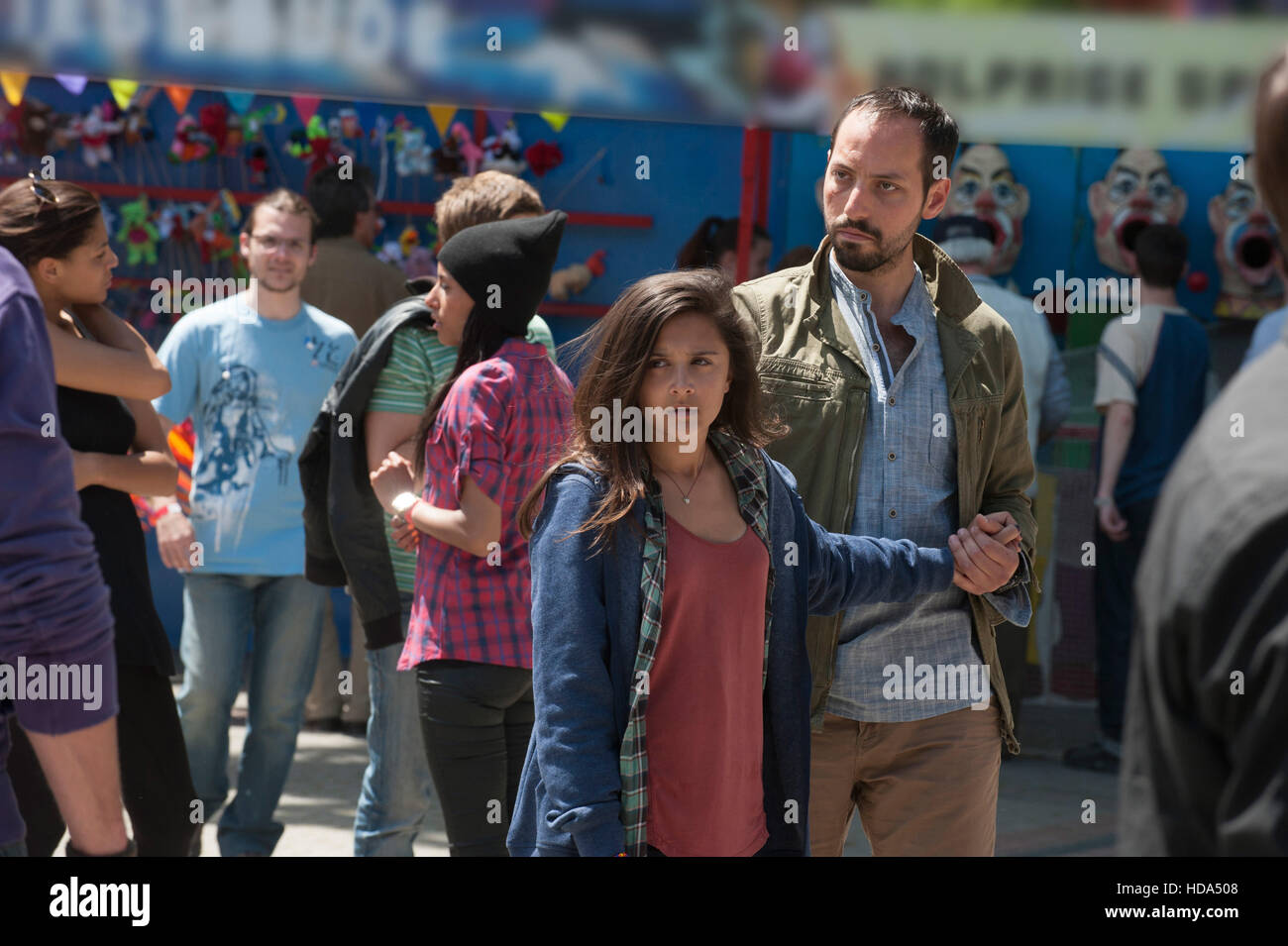 STRIKE BACK, (from left) Amy Leigh Hickman, Philip Arditti, (Season 3