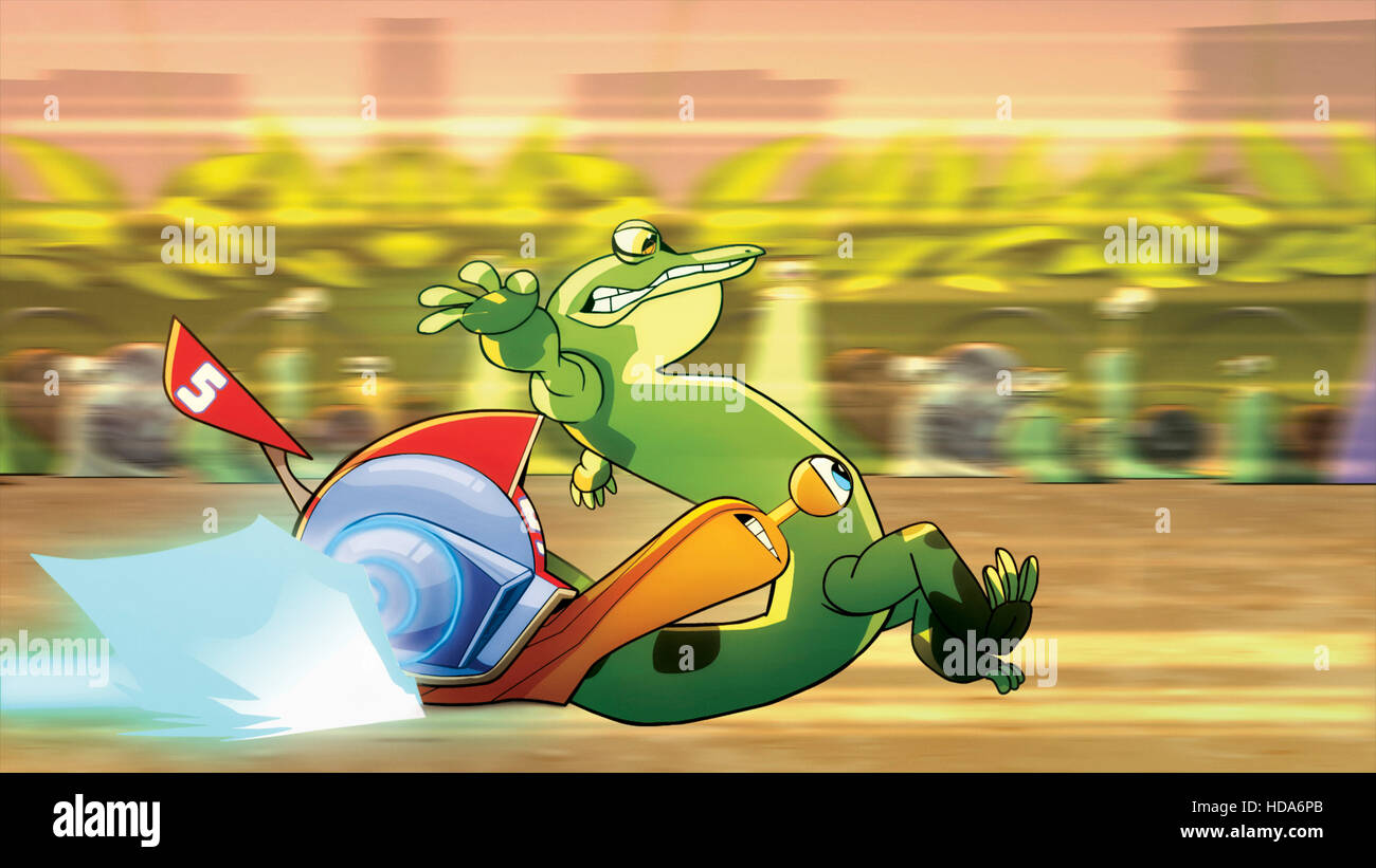 TURBO F.A.S.T., (from left): Turbo, Ace Gecko, 'Dungball Derby/Ace of ...