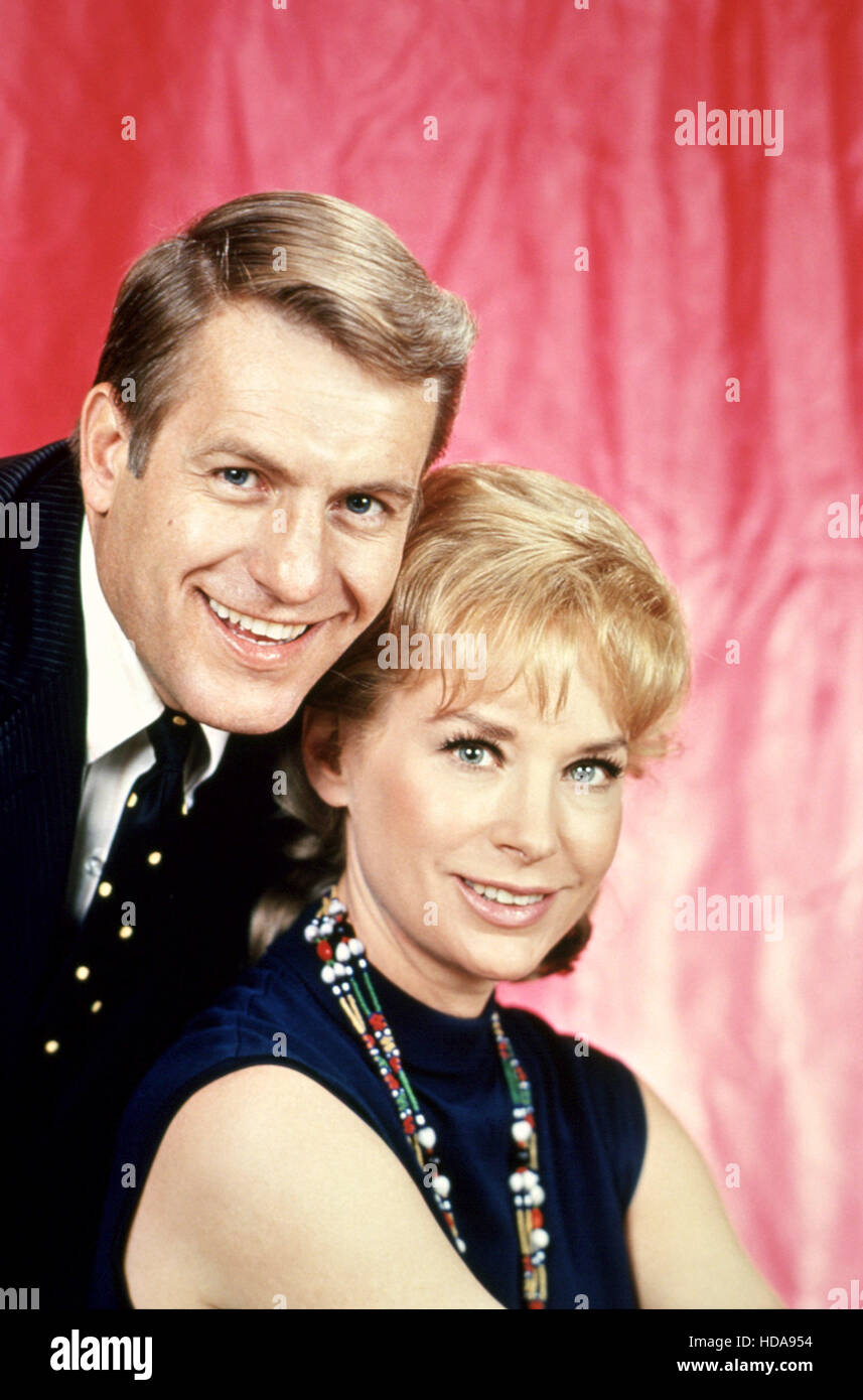 ACCIDENTAL FAMILY, Jerry Van Dyke, Lois Nettleton, 196768 Stock Photo