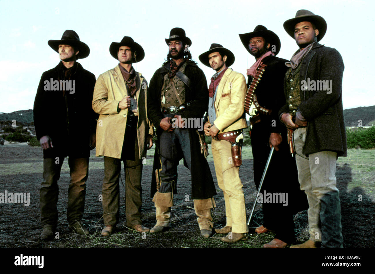 THE ADVENTURES OF BRISCO COUNTY JR., Terry Bradshaw, Jim Harbaugh, Julius Carry, Bruce Campbell