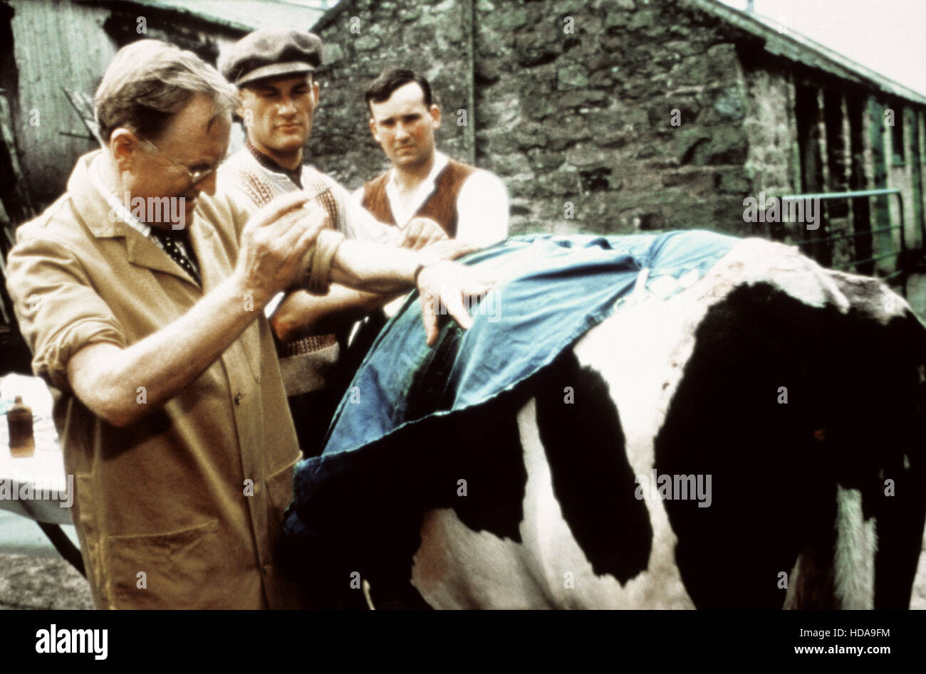 ALL CREATURES GREAT AND SMALL, Robert Hardy (left), 1978-90. © BBC / Courtesy: Everett ...
