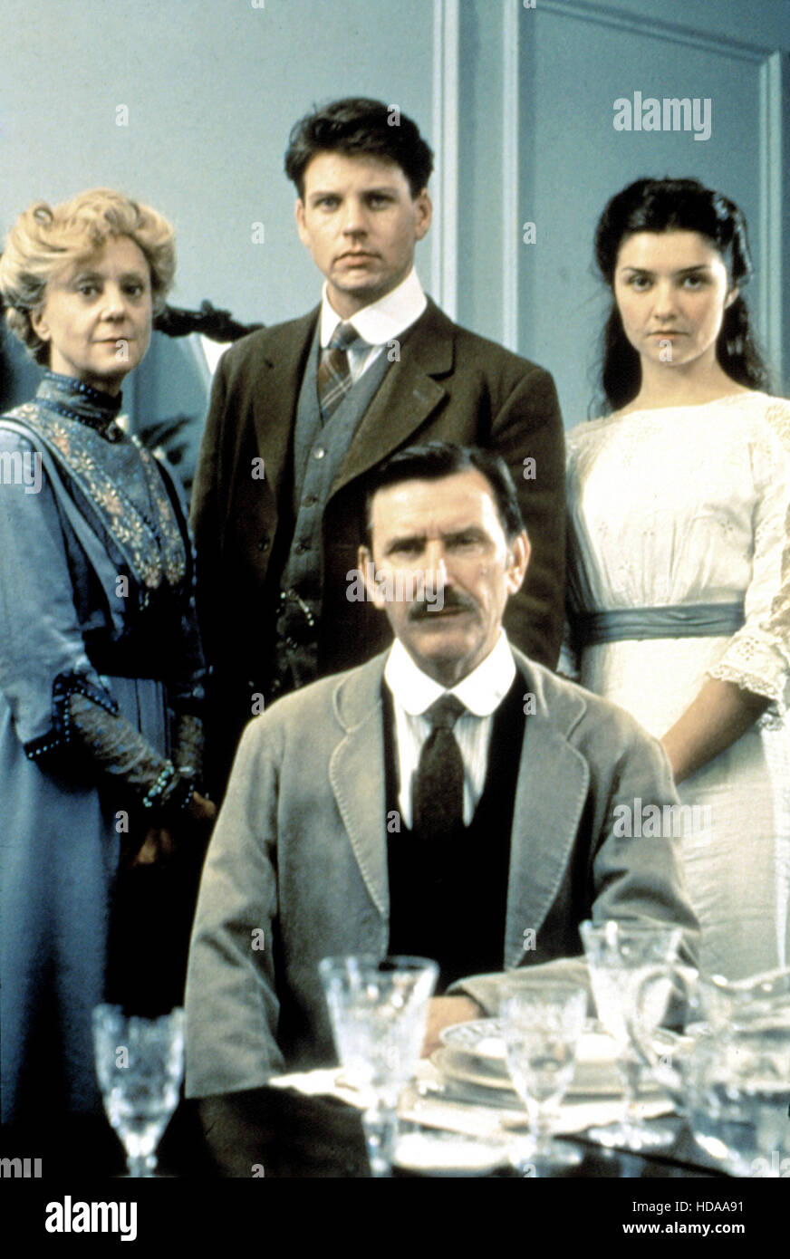 THE CINDER PATH, Rosalind Ayres, Lloyd Owen, Tom Bell, Catherine Zeta-Jones, 1994 Stock Photo