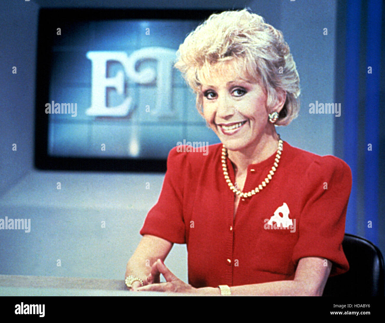 ENTERTAINMENT TONIGHT, Rona Barrett, 1981present Stock Photo Alamy