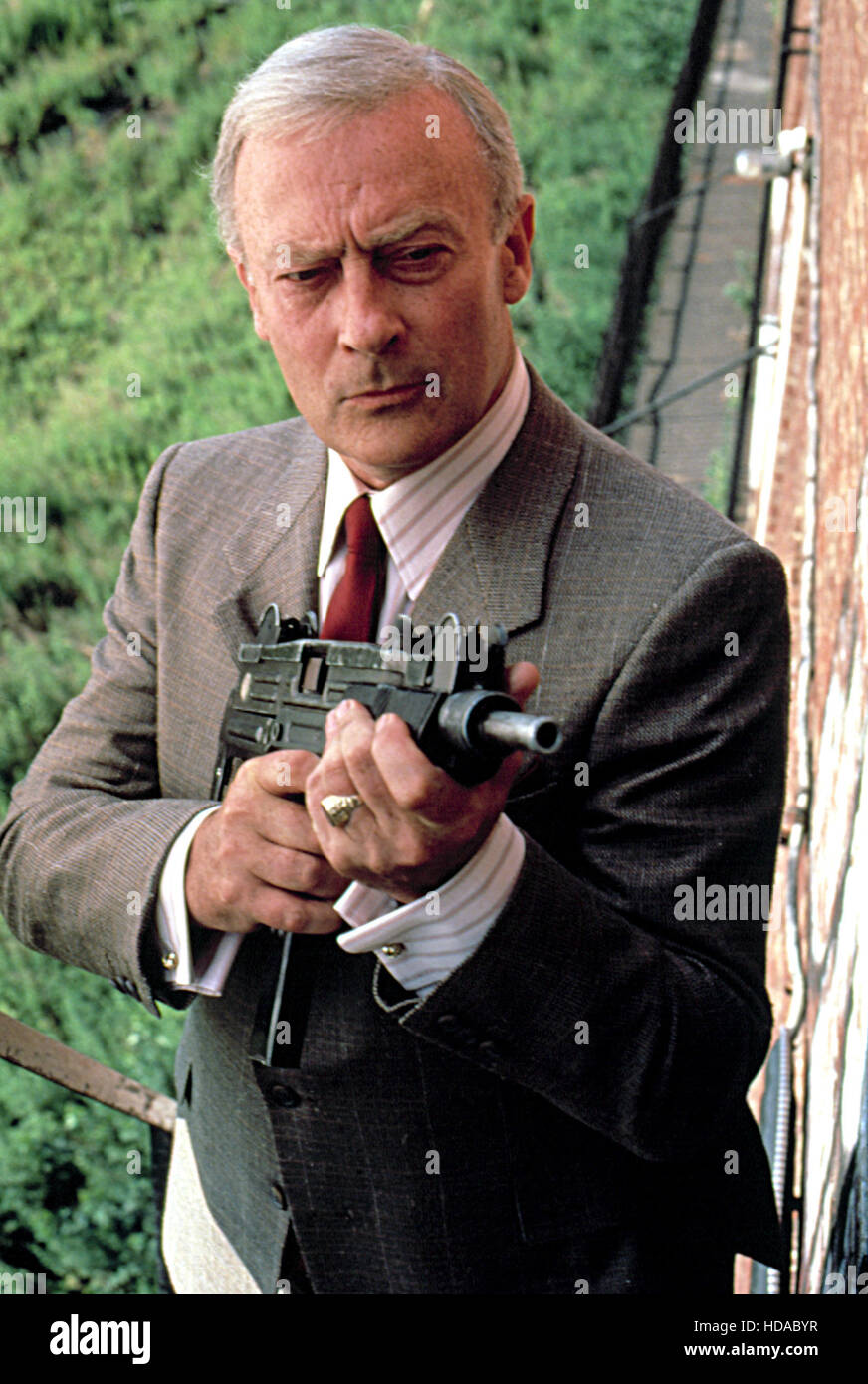 THE EQUALIZER, Edward Woodward, 198589, (c)Universal TV/courtesy Everett Collection Stock Photo