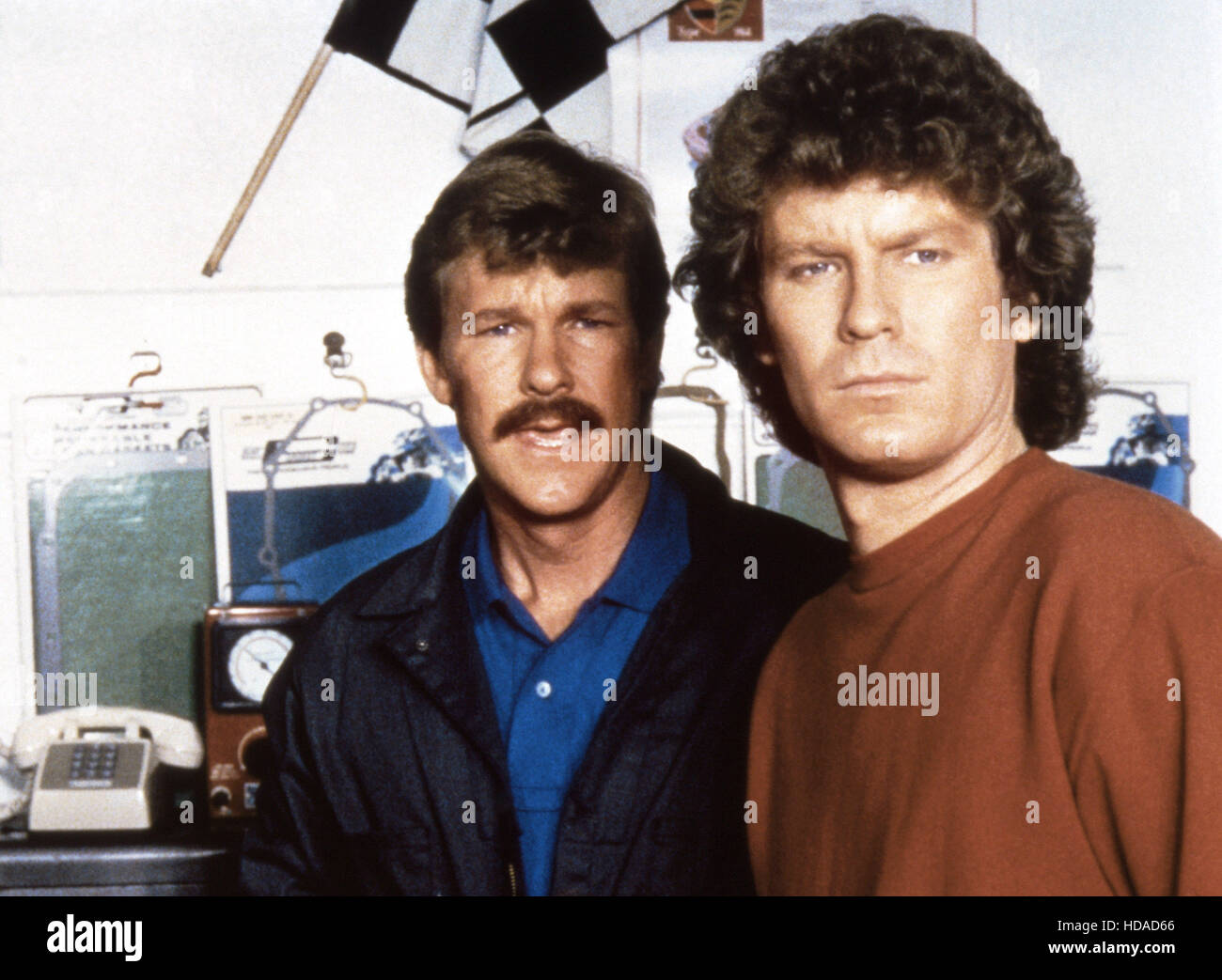 HARDCASTLE AND MCCORMICK, (from left): Larry Wilcox, Daniel Hugh Kelly ...