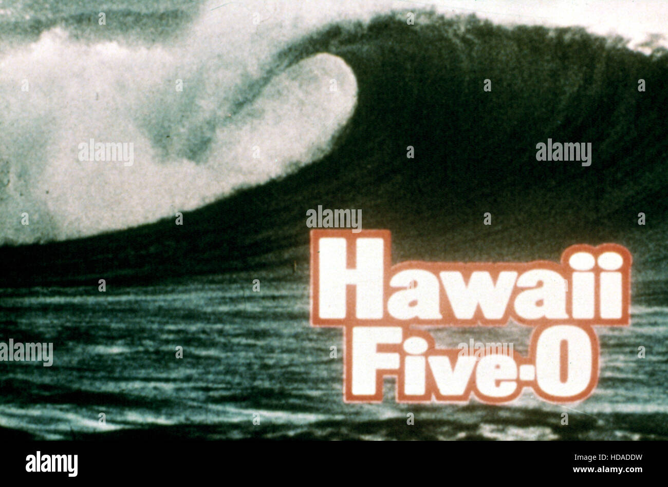 HAWAII FIVEO, 19681980, opening credits Stock Photo Alamy