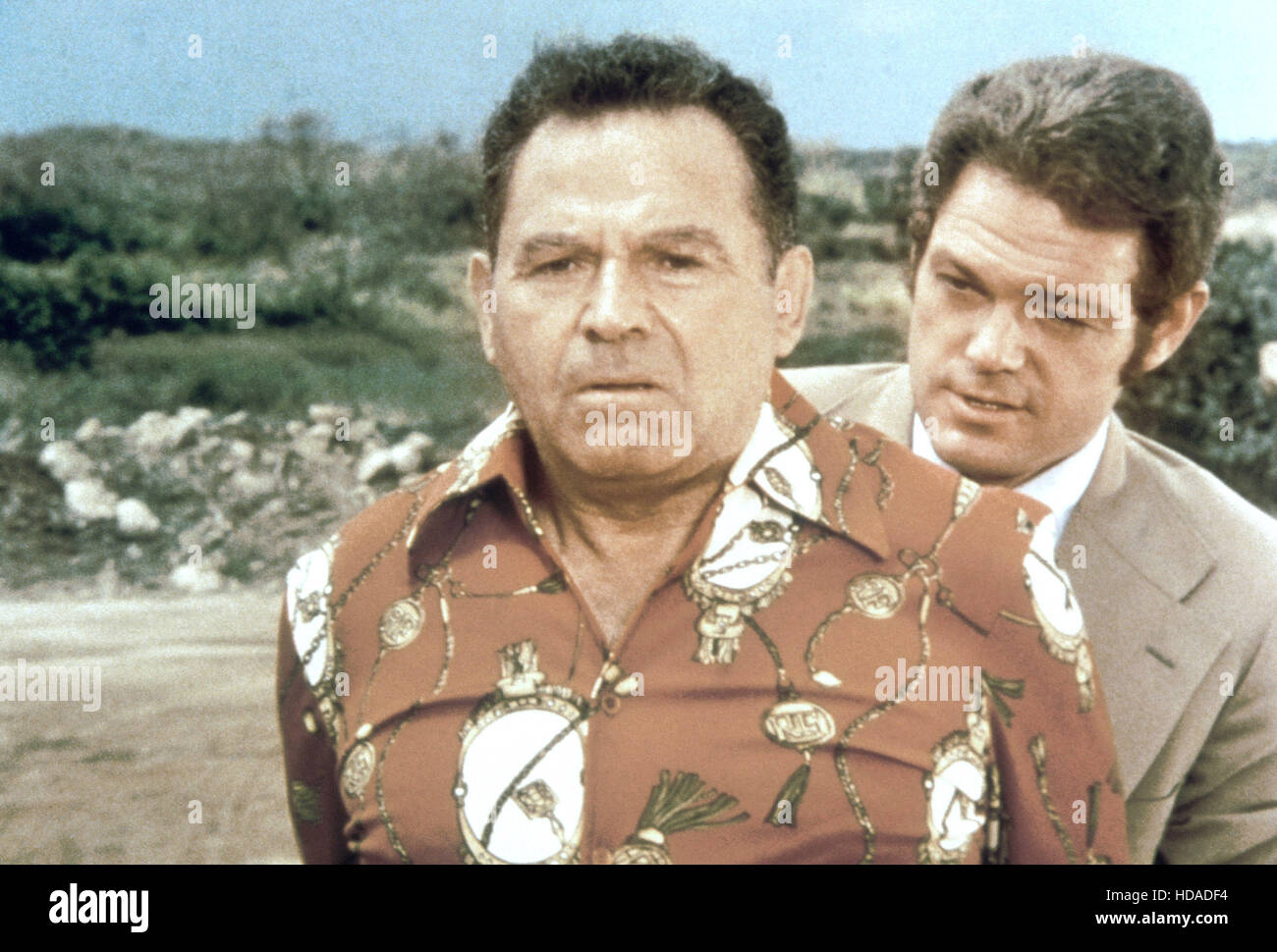 HAWAII FIVEO, (from left) Nehemiah Persoff, James MacArthur, 196880 Stock Photo Alamy