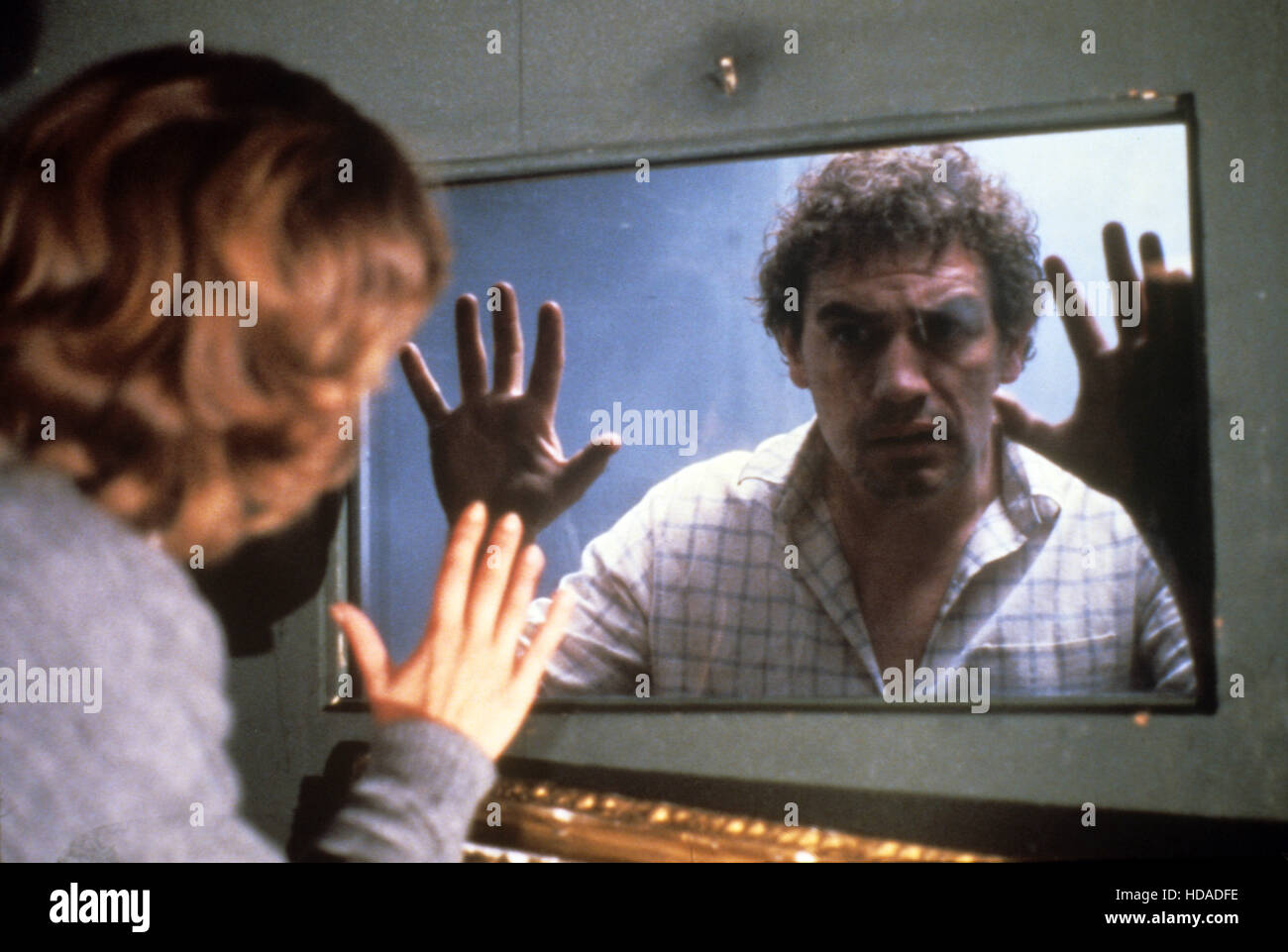 HAMMER HOUSE OF HORROR, Elaine Donnelly (back to camera), Brian Cox