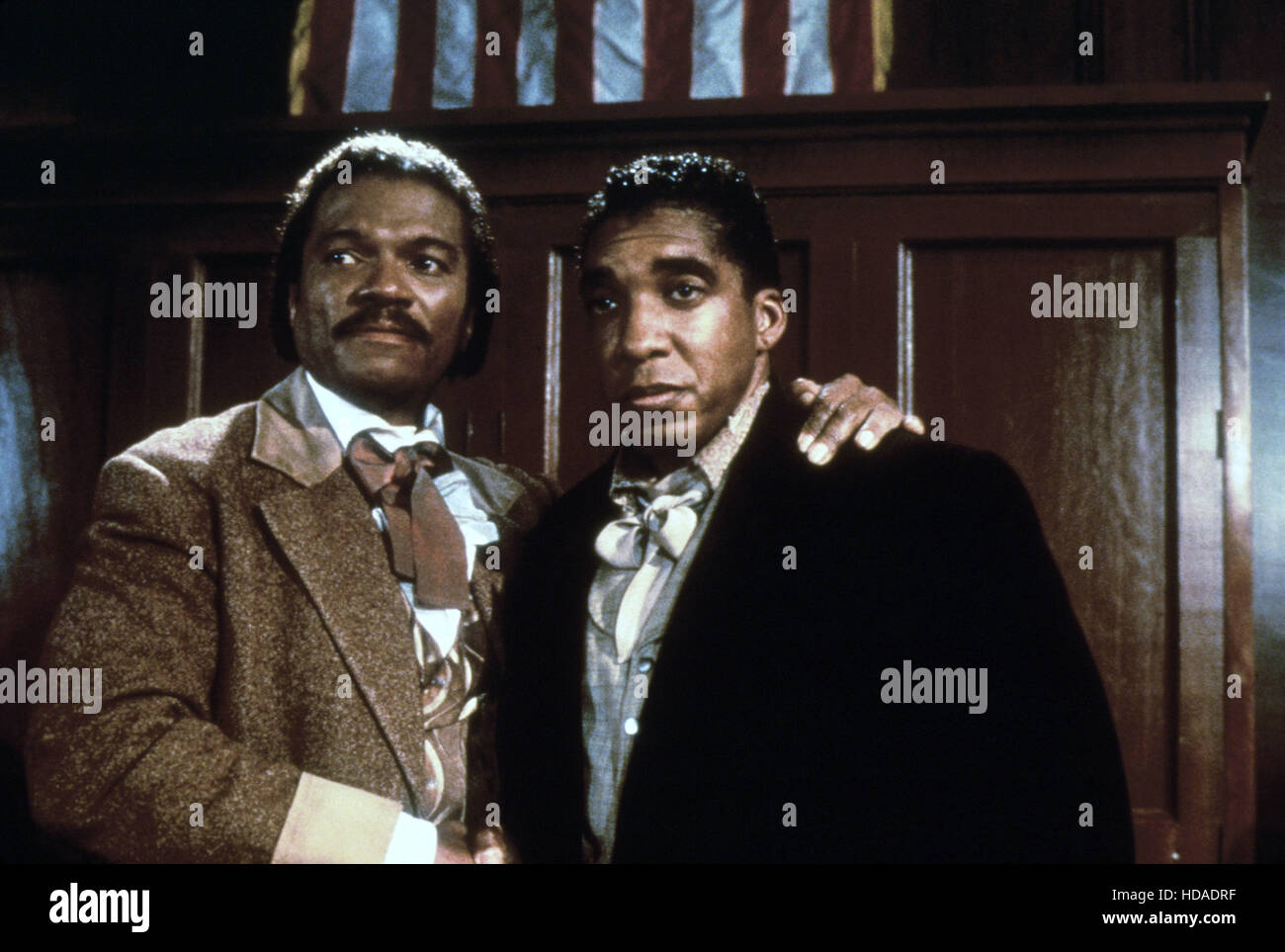 HEAVEN & HELL NORTH & SOUTH, BOOK III, from left Billy Dee Williams, Stan Shaw, 1994, © ABC