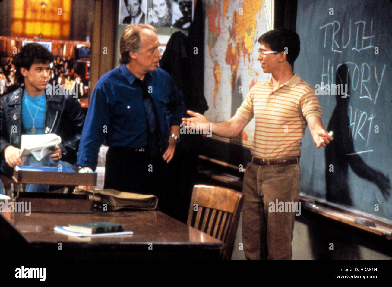 HEAD OF THE CLASS, Brian Robbins, Howard Hesseman, Dan Frischman, 1986-1991 Stock Photo - Alamy