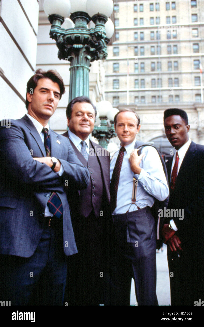 LAW AND ORDER, Chris Noth, Paul Sorvino, Michael Moriarty, Richard L ...