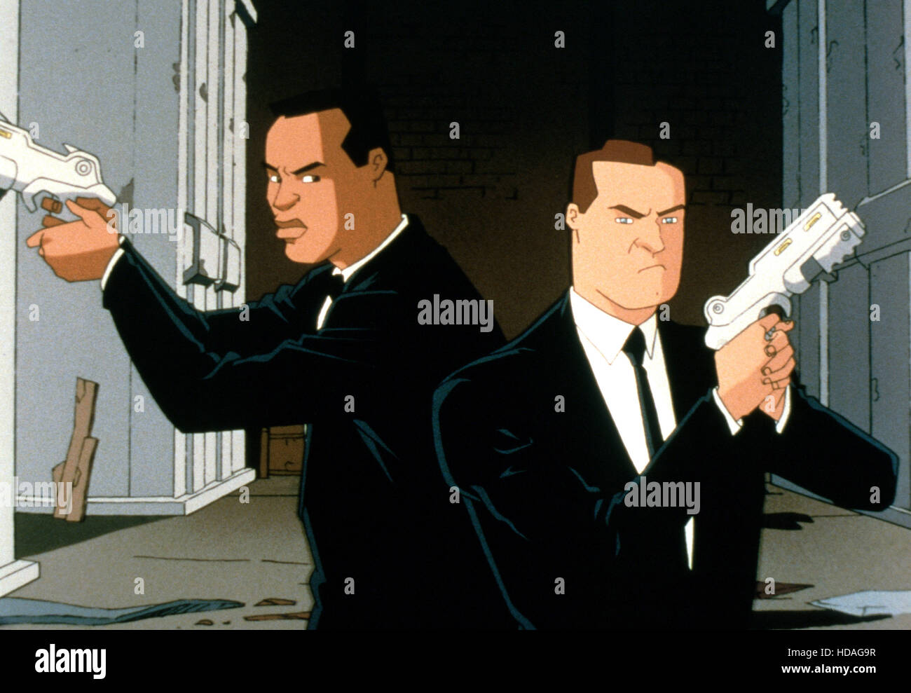 MEN IN BLACK: THE SERIES, (from left): Agent J, Agent K, 1997-98 ...