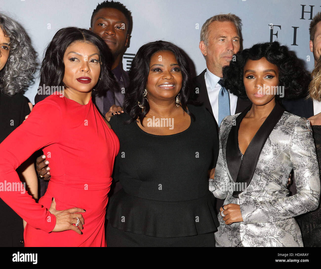 Kevin costner octavia spencer attend hires stock photography and