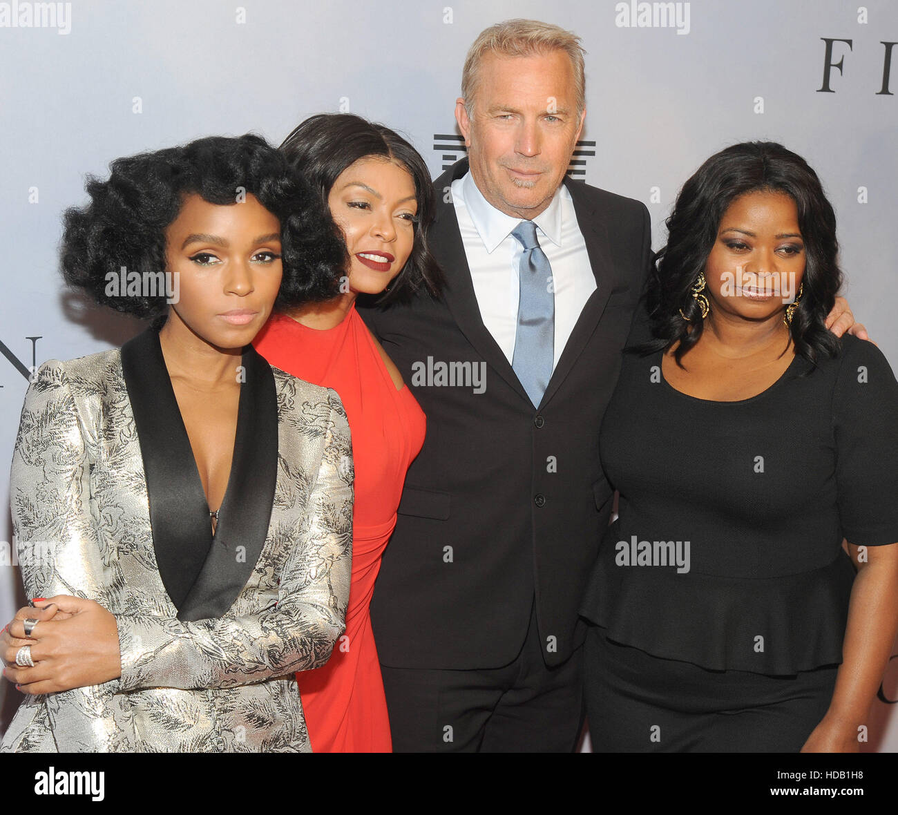 Kevin costner octavia spencer attend hires stock photography and