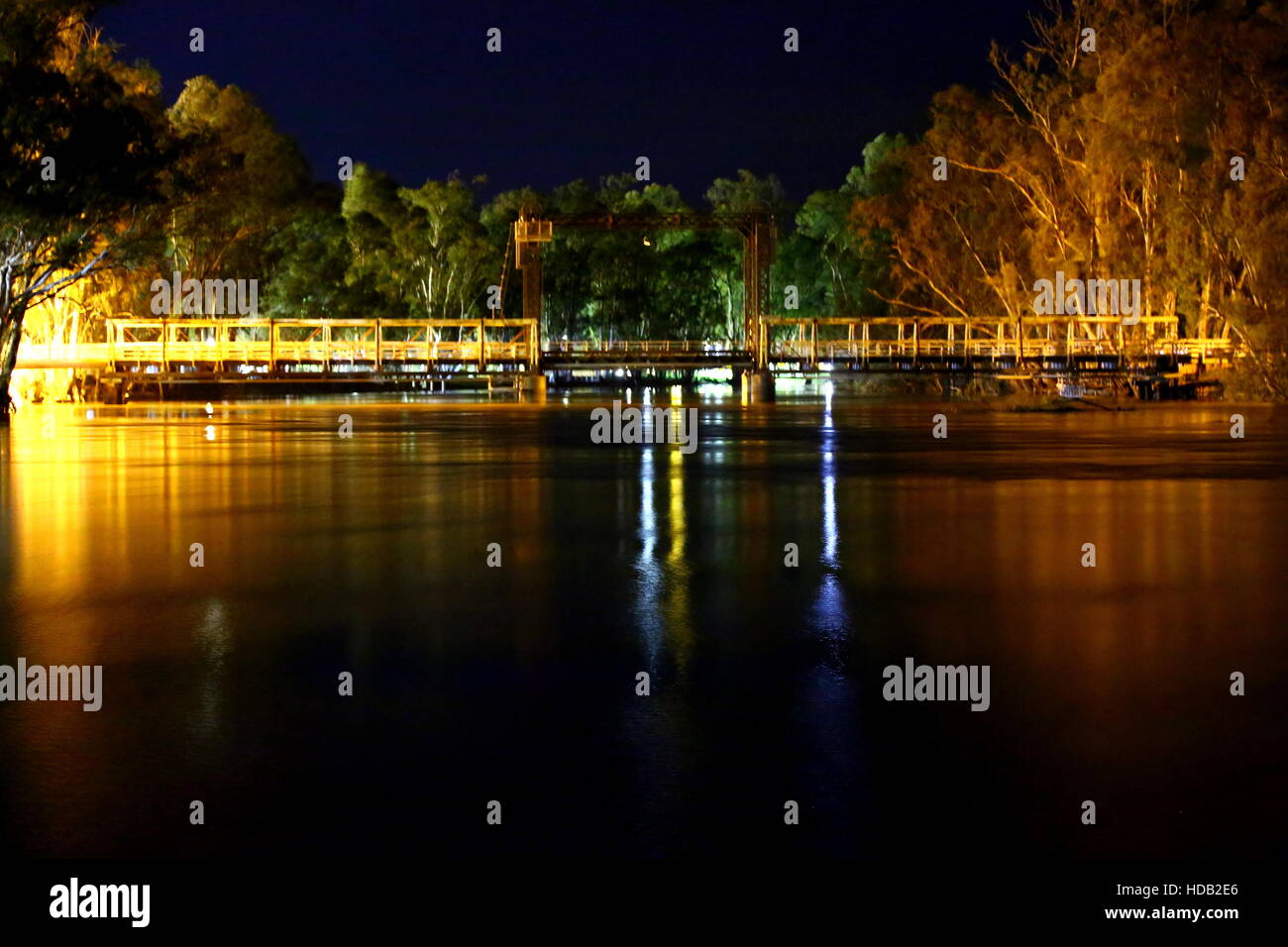 Bridge over the Murray River Australia Stock Photo - Alamy