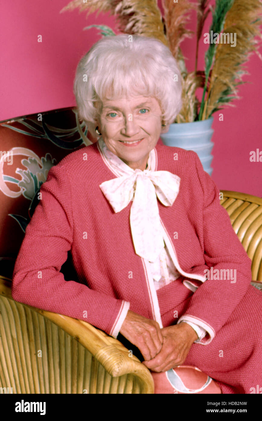 THE GOLDEN GIRLS, Estelle Getty, 198592, portrait, © Touchstone