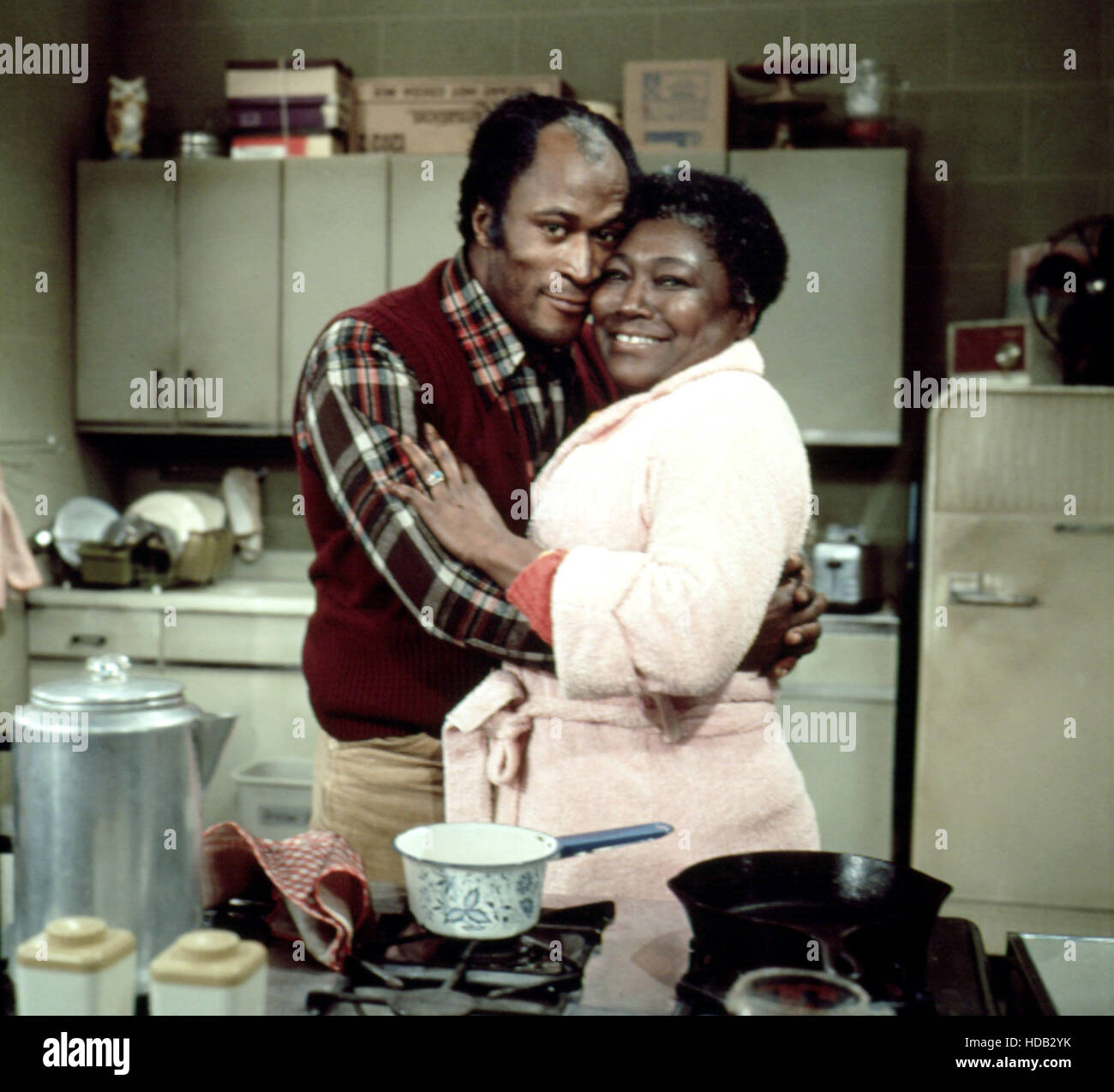GOOD TIMES, John Amos, Esther Rolle, 19741979 Stock Photo Alamy