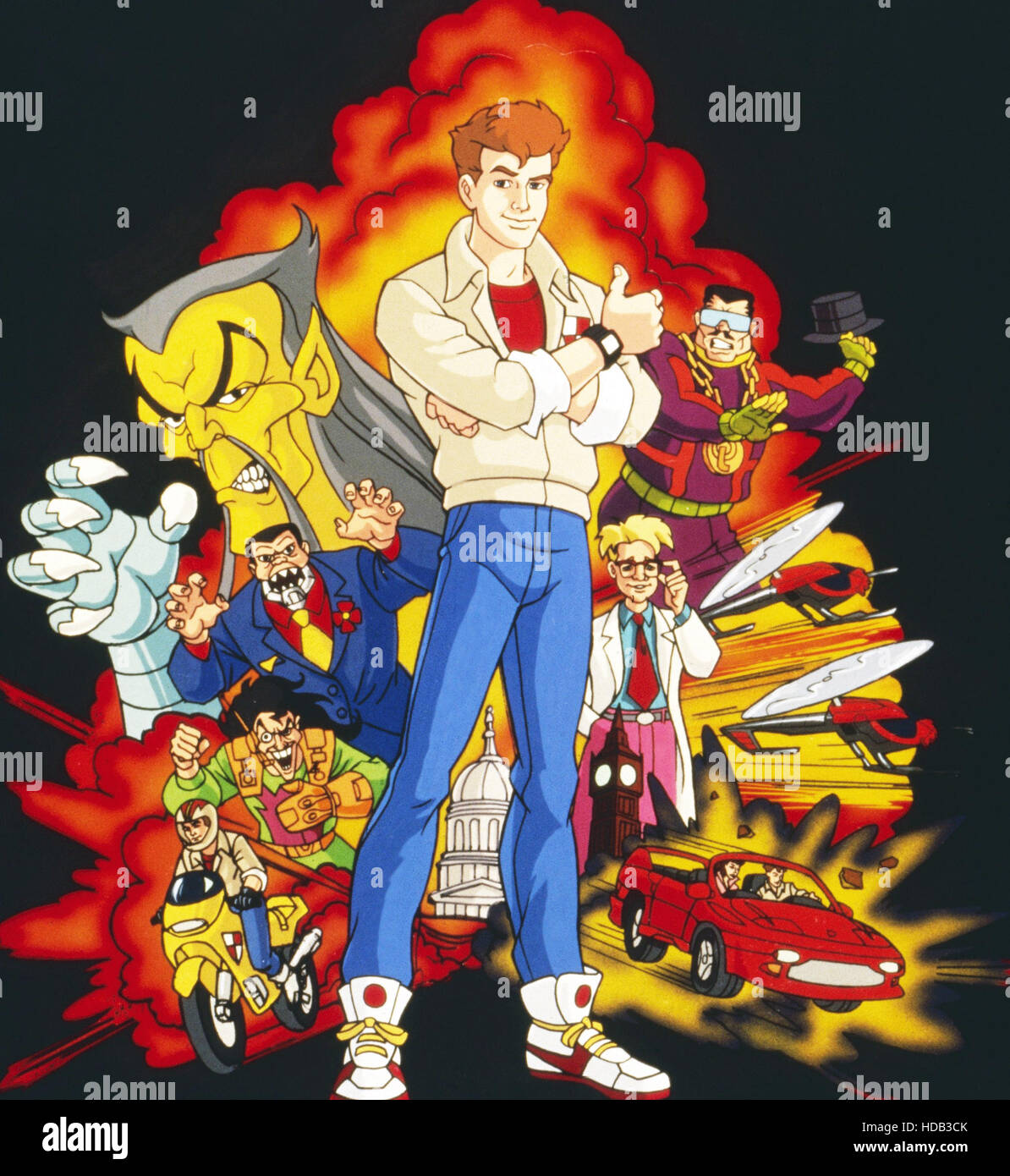 JAMES BOND JR., James Bond Jr. (front), 19911992, © United Artists/courtesy Everett Collection