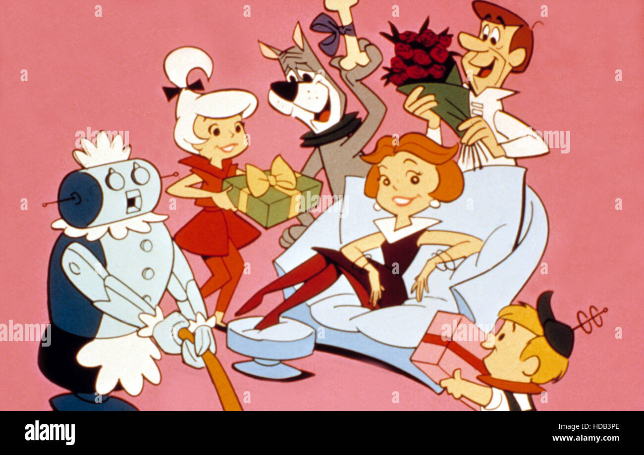 THE JETSONS, Rosie, Judy Jetson, Astro (dog), Jetson, Jane