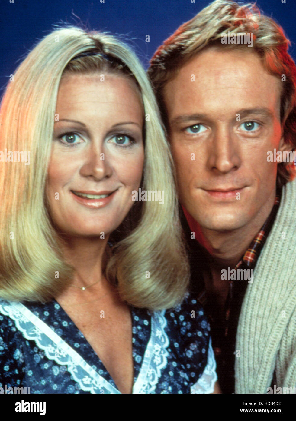 KNOTS LANDING, Joan Van Ark, Ted Shackelford, 1979 93 Stock Photo Alamy