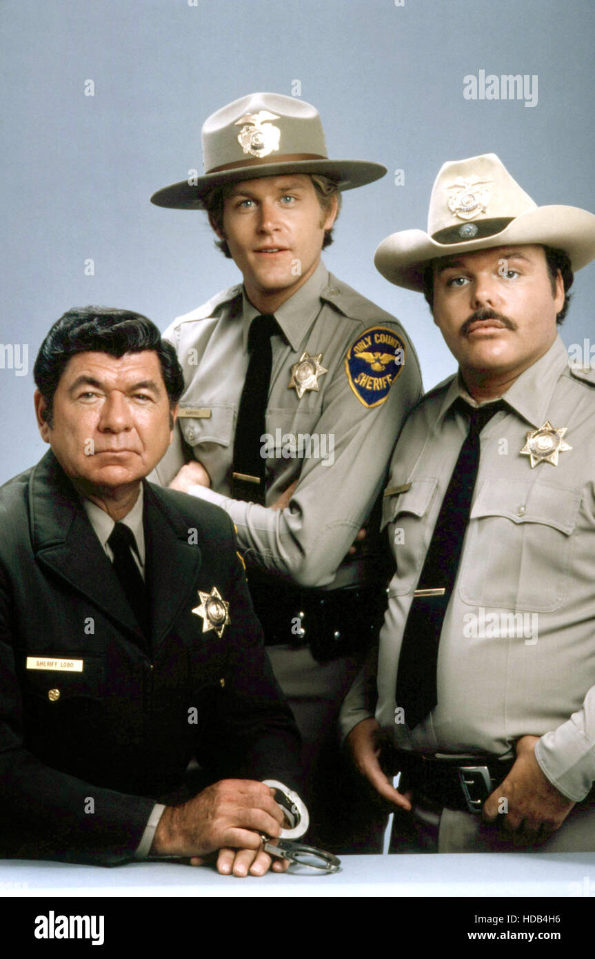 THE MISADVENTURES OF SHERIFF LOBO, Claude Akins, Brian Kerwin, Mills ...