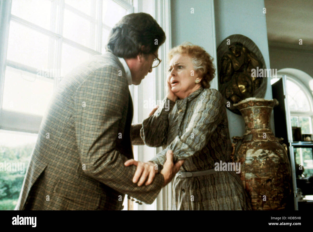 MURDER IS EASY (from left): Bill Bixby Olivia de Havilland 1982