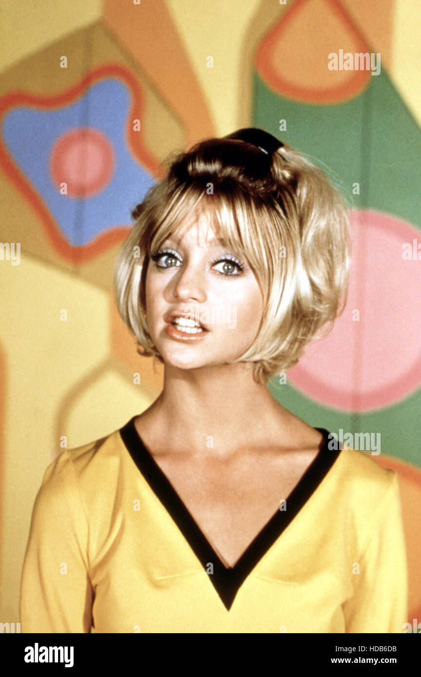 ROWAN AND MARTIN'S LAUGH-IN, Goldie Hawn, 1968-1973 Stock Photo - Alamy