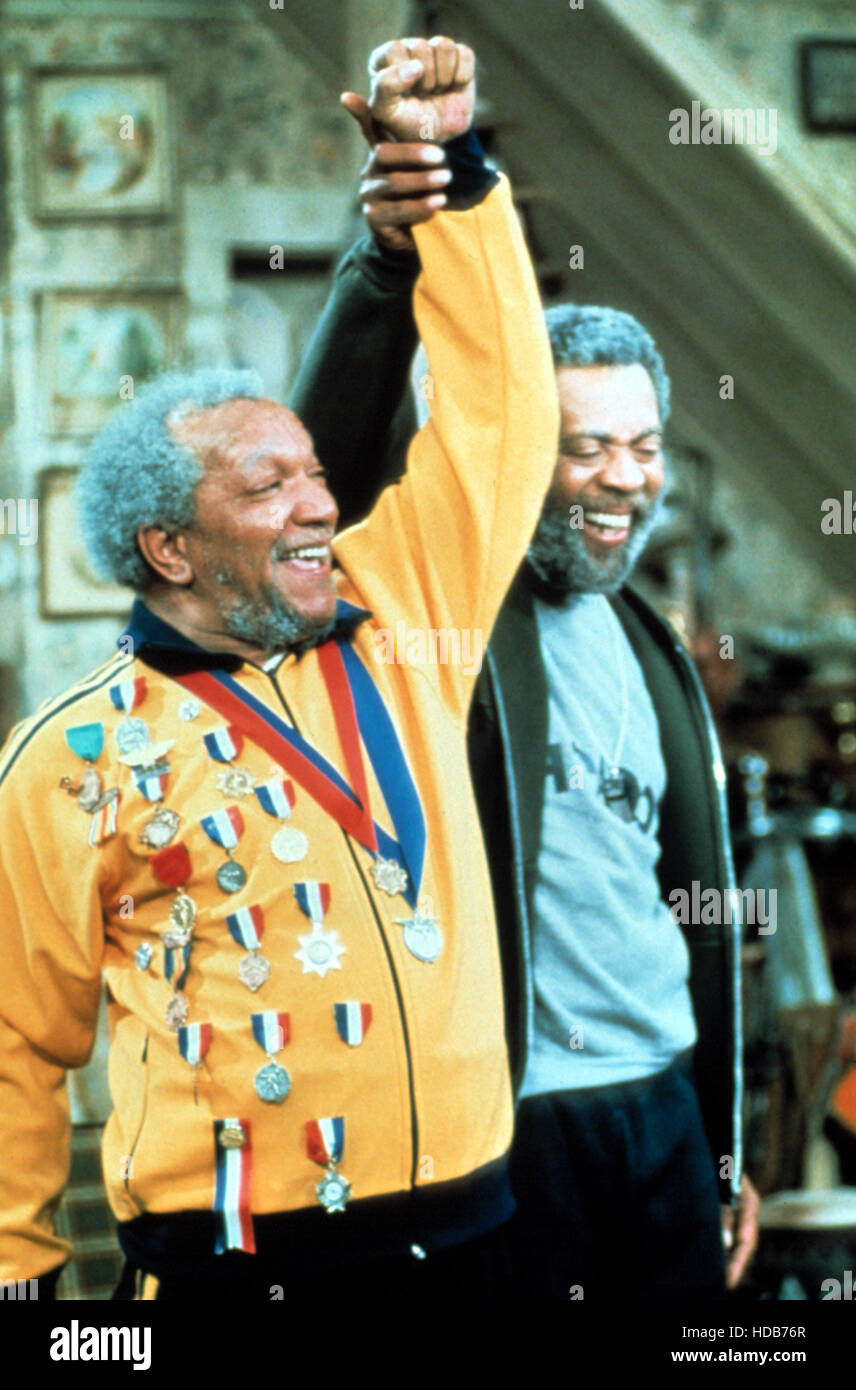 SANFORD AND SON, 1972-77, Redd Foxx, Whitman Mayo Stock Photo - Alamy