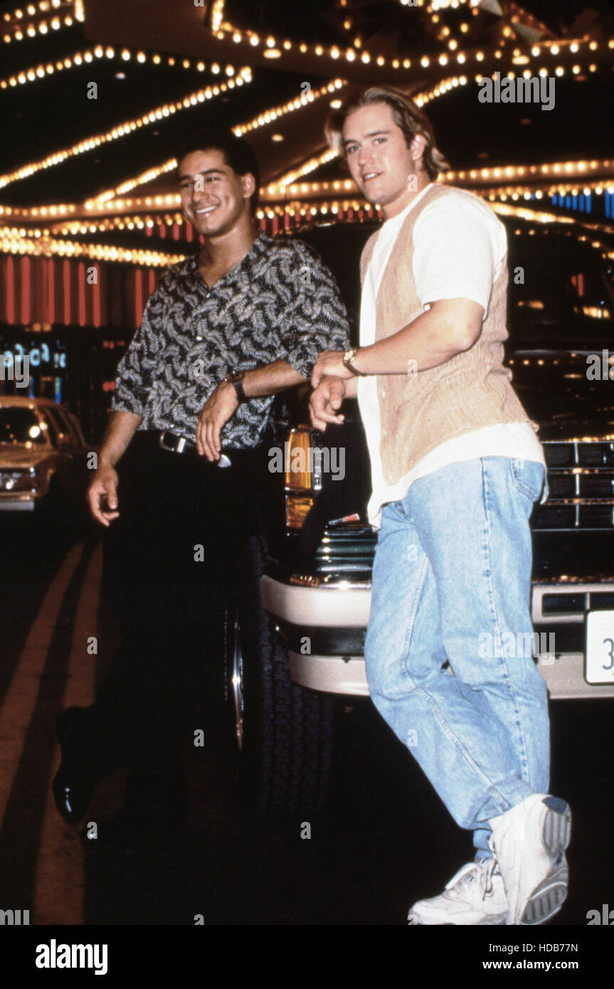 SAVED BY THE BELL: WEDDING IN LAS VEGAS, from left: Mario Lopez, Mark-Paul  Gosselaar, 1994, © NBC/courtesy Everett Collection Stock Photo - Alamy