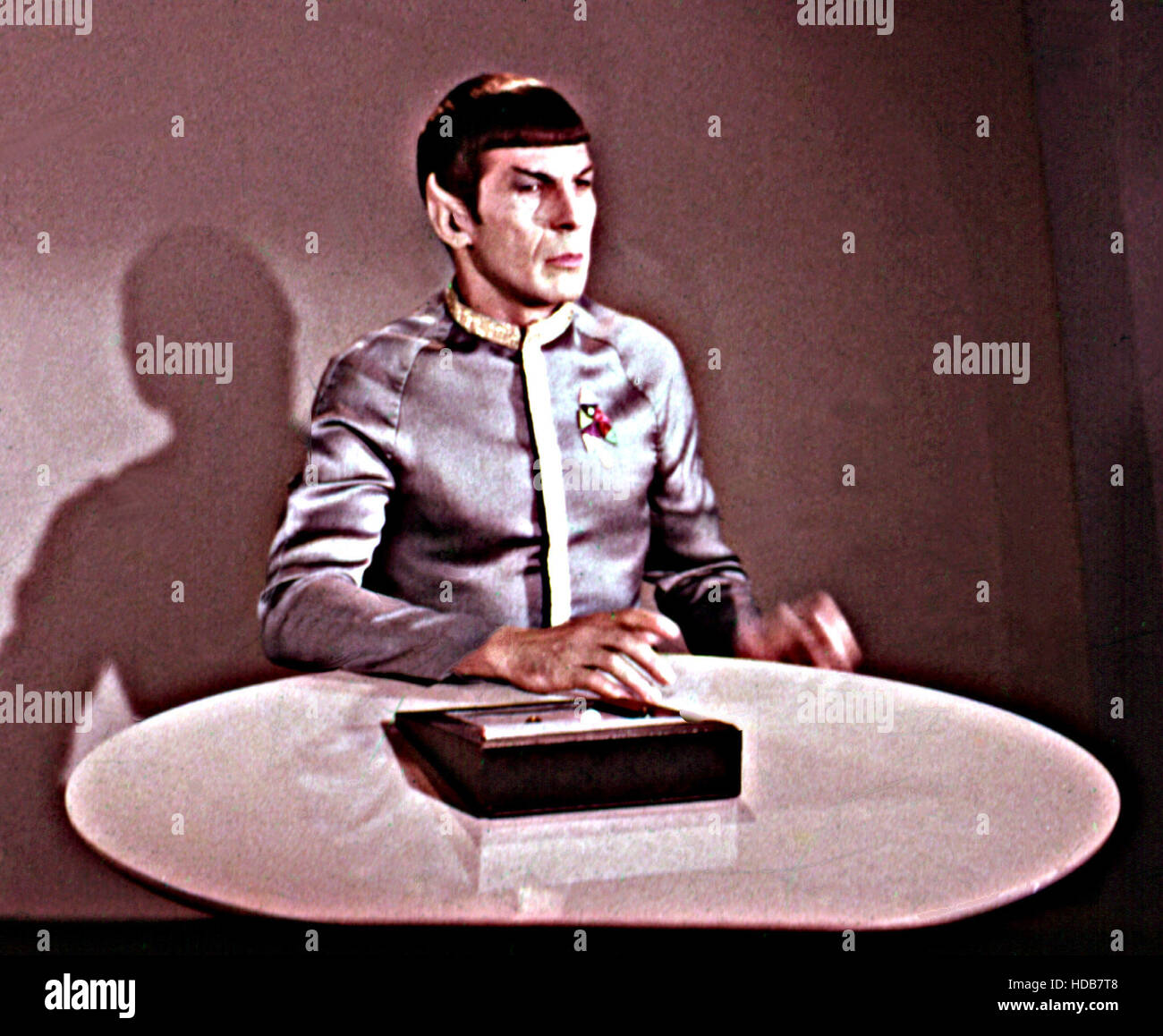 Paramount Spock STAR TREK, 1966-69, Leonard Nimoy (as Spock), on trial in Episode #16 ...