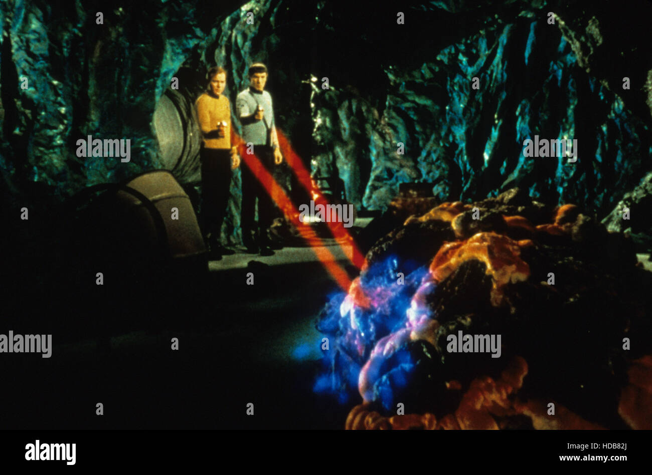 STAR TREK, 1966-69, Leonard Nimoy, William Shatner, in Ep#26 'The Devil ...