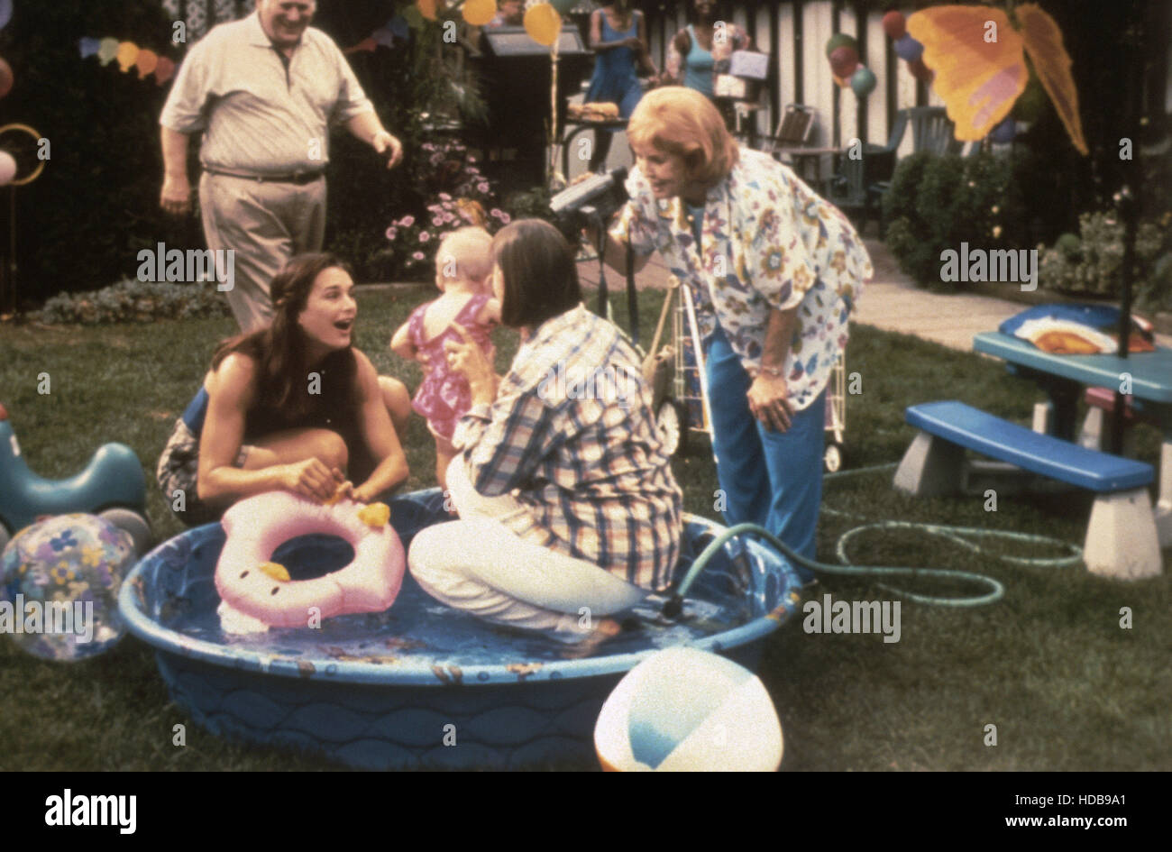 WHAT MAKES A FAMILY From Left Al Waxman Brooke Shields Cherry Jones 