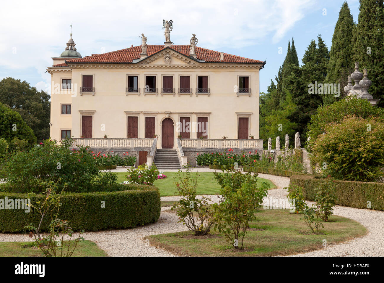 Villa Valmarana ai Nani, Vicenza, Veneto, Italy. Stock Photo