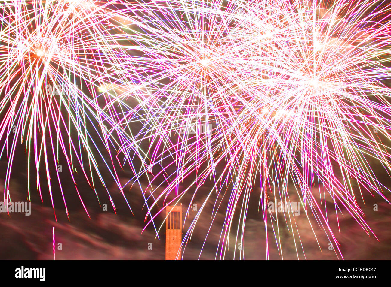 September Fireworks Fireworks at Pyronale on September, 6th 2014 in Berlin, Germany Stock ...