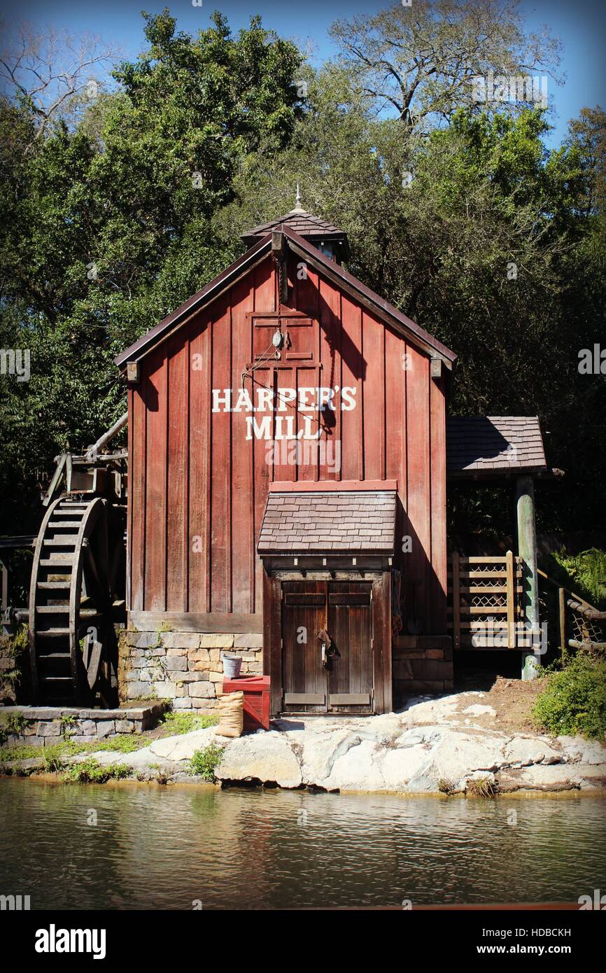 Tom Sawyer, Harpers Mill Stock Photo
