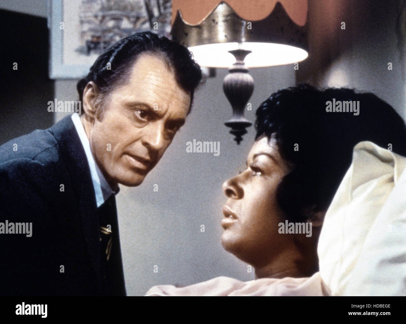 MANNIX, (from left) Peter Donat, Gail Fisher, 196775 Stock Photo Alamy