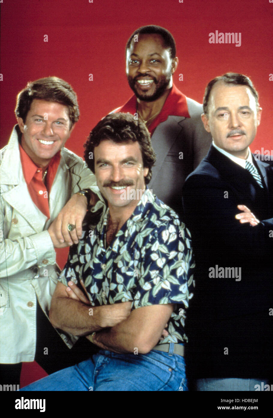 MAGNUM P I Larry Manetti Tom Selleck Roger E Mosley John magnum-p-i-larry-manetti-tom-selleck-roger-e-mosley-john