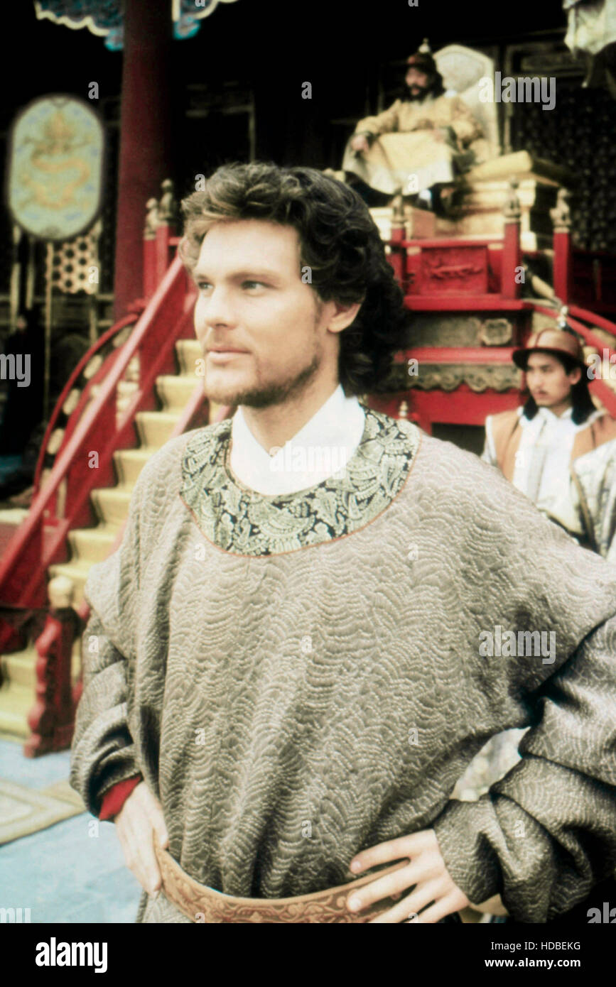 MARCO POLO, Ken Marshall, 1982. © Radiotelevisione Italiana / Courtesy:  Everett Collection Stock Photo - Alamy