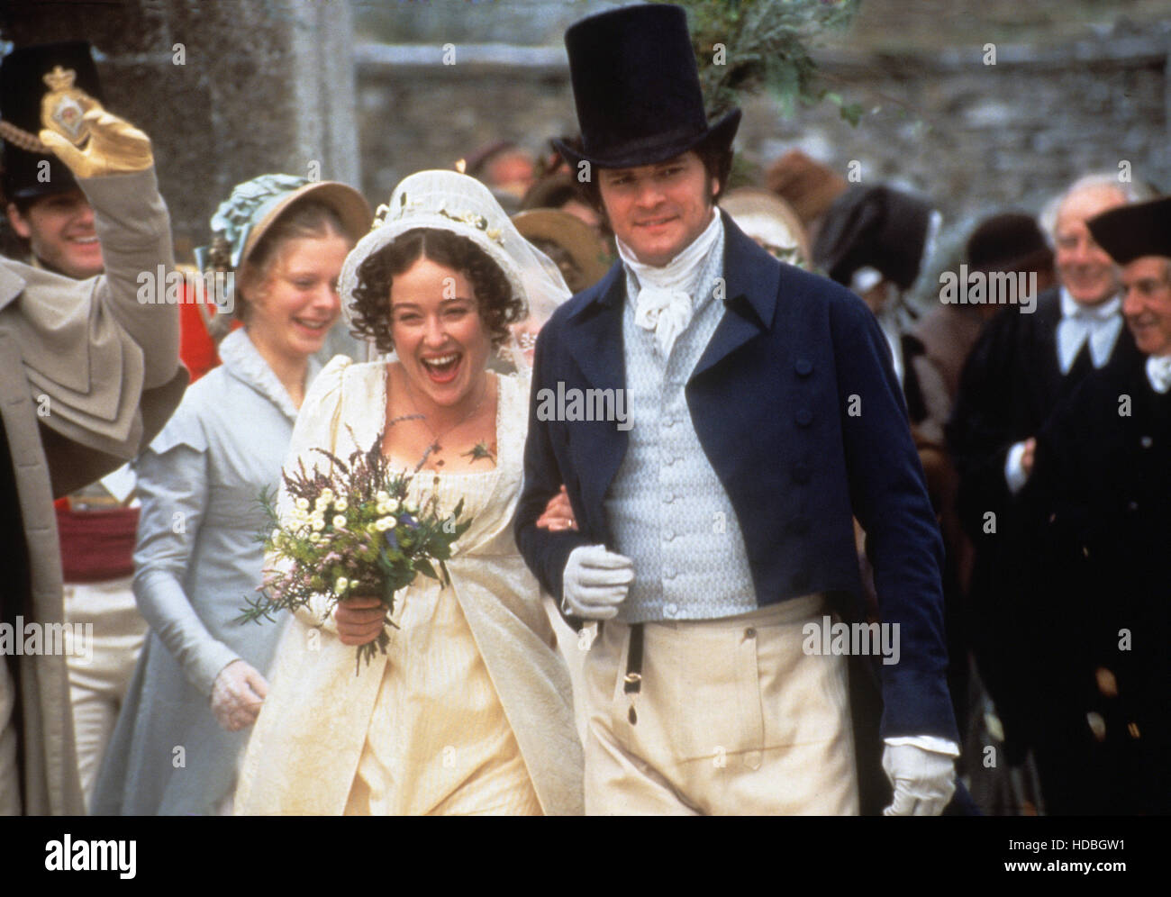 PRIDE AND PREJUDICE, Jennifer Ehle, Colin Firth, 1995 Stock Photo Alamy