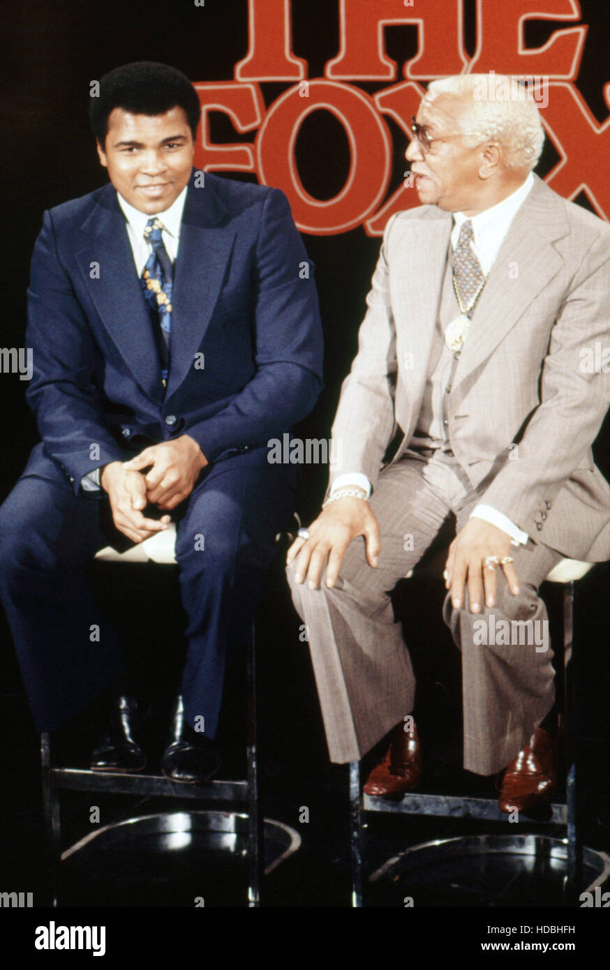 REDD FOXX (aka THE REDD FOXX COMEDY HOUR), from left: Muhammad Ali