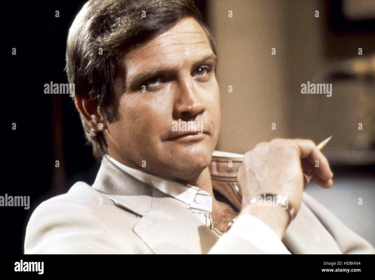 THE SIX MILLION DOLLAR MAN, Lee Majors, 1974-78. Stock Photo