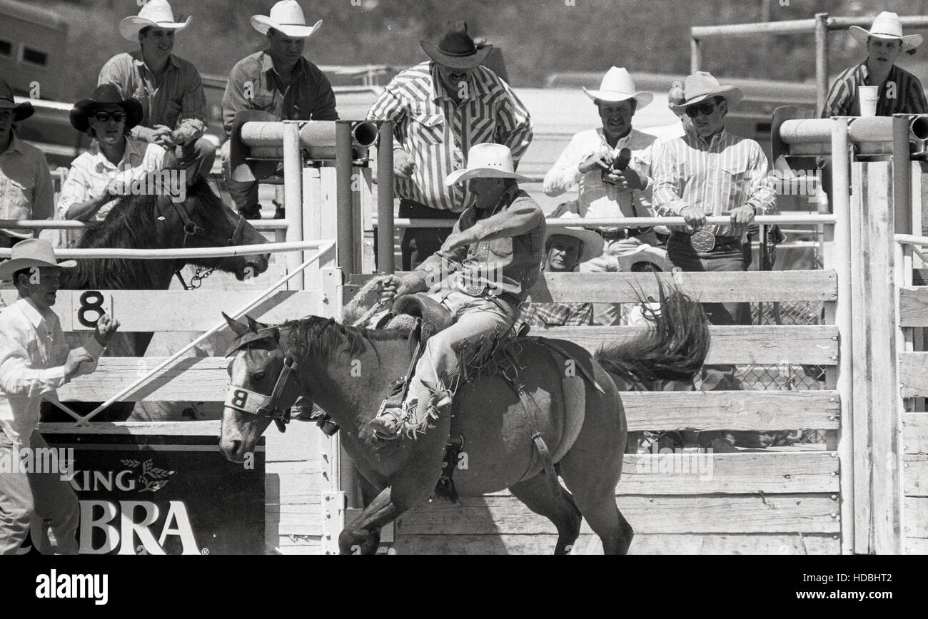 Springville Rodeo Black and White TriX 1992. (Photo by Jeremy Hogan