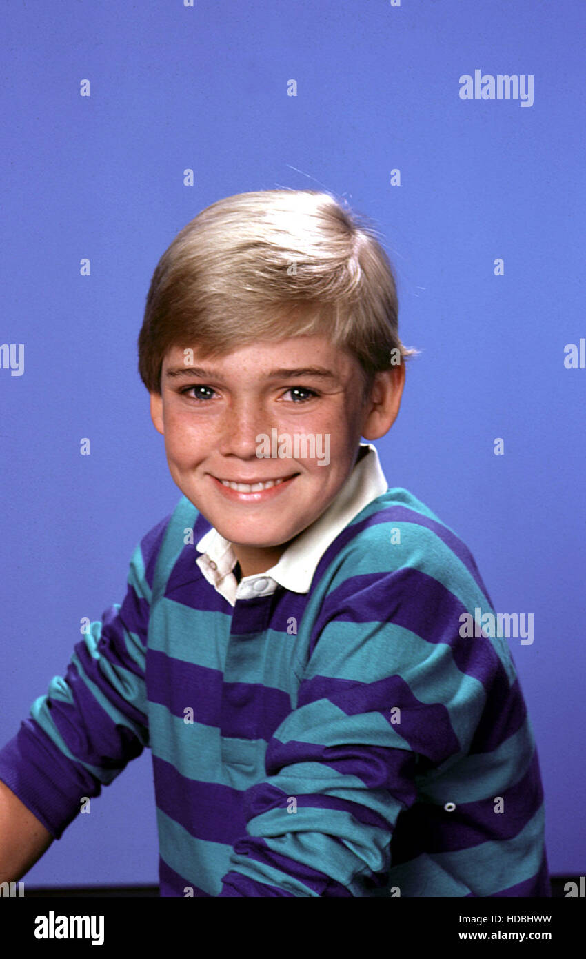 SILVER SPOONS, Rick Schroder, 19821986 Stock Photo Alamy