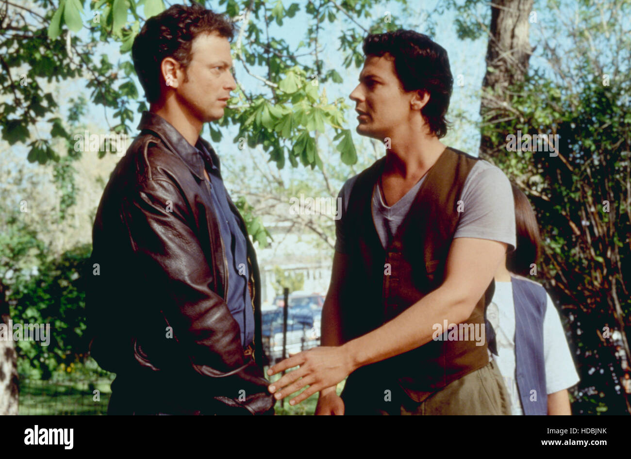 THE STAND, from left Gary Sinise, Adam Storke, 1994 © ABC/Courtesy Everett Collection Stock